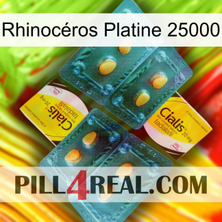 Rhinocéros Platine 25000 cialis5